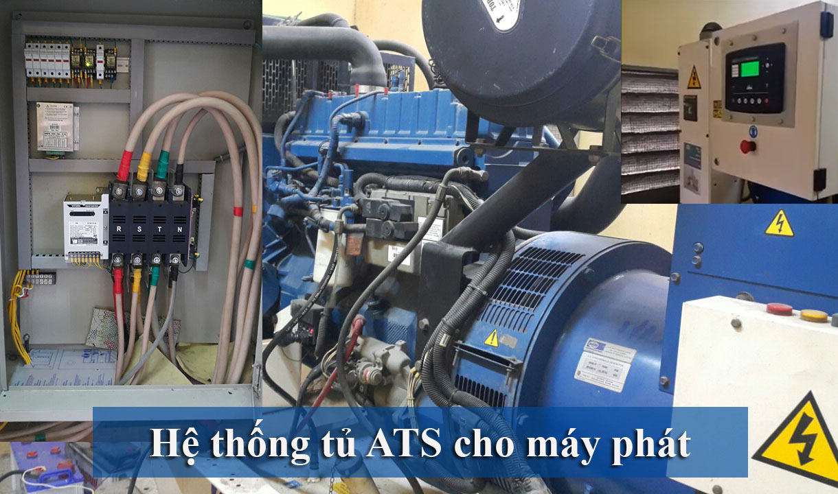 hệ thống tủ Ats máy phát