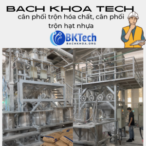 Cân Phối Trộn Hóa Chất, Cân Phối Trộn Hạt Nhựa – Sai Số 1%