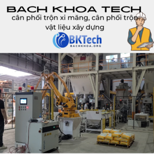 Cân Phối Trộn Xi Măng, Cân Phối Trộn Vật Liệu Xây Dựng – Sai Số 1%