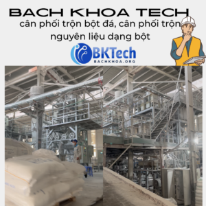 Cân Phối Trộn Bột Đá, Cân Phối Trộn Nguyên Liệu Dạng Bột, Cân Phối Trộn 3,5,7,9 Thành Phần – Sai Số 1%