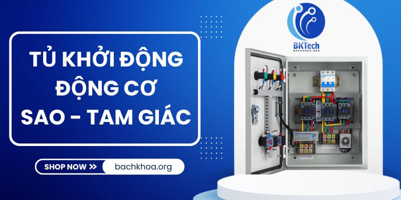 Tủ Sao Tam Giác Cho Động Cơ Từ 5.5-7.5KW , Tủ Khởi Động Sao Tam Giác, tủ điện sao tạm giác, tủ điện khởi động sao tam giác - Giải Pháp Tối Ưu Cho Nhà Xưởng