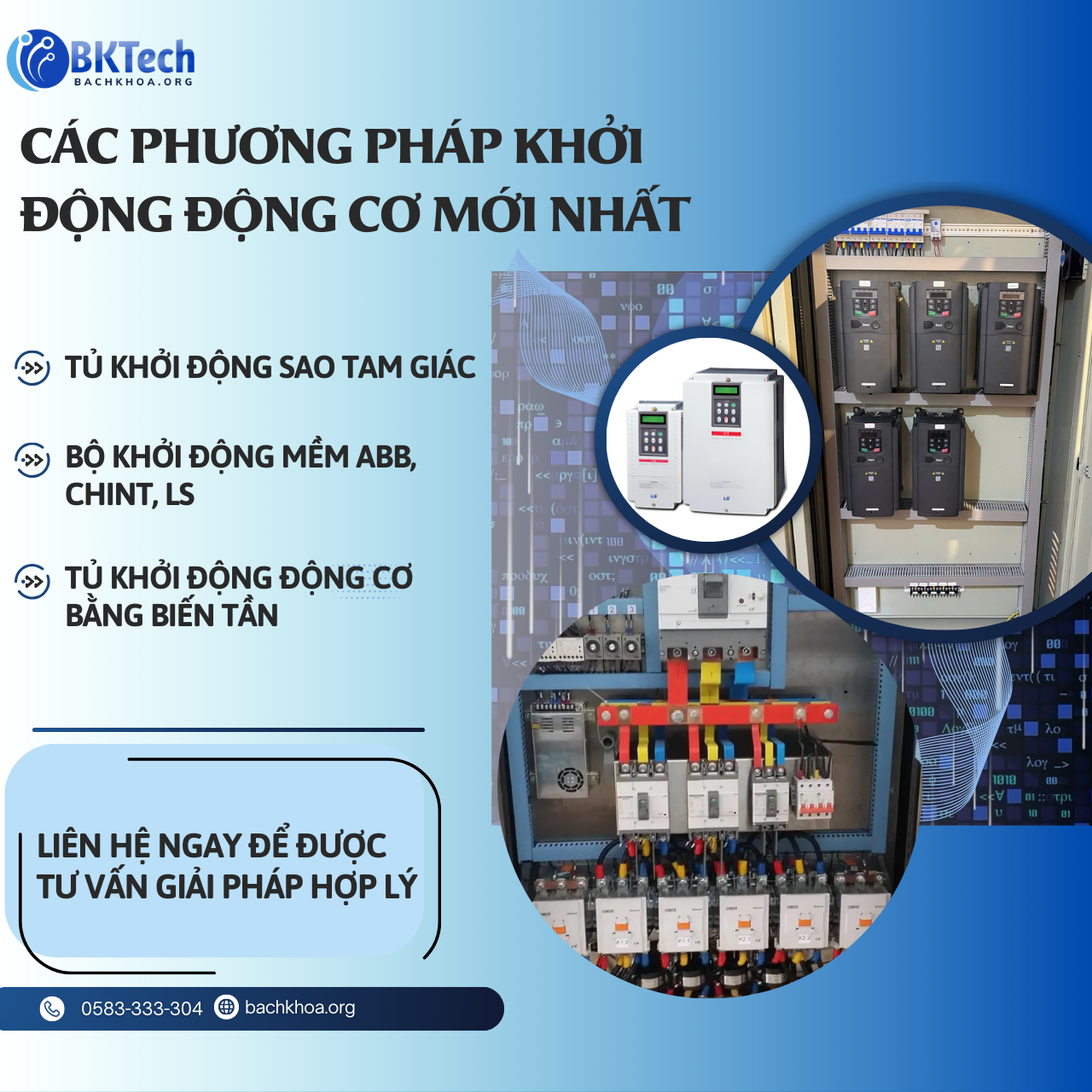 VÌ SAO PHẢI KHỞI ĐỘNG ĐỘNG CƠ GIÁN TIẾP - 3 PHƯƠNG PHÁP KHỞI ĐỘNG MỀM CHO ĐỘNG CƠ HIỆU QUẢ NHẤT
